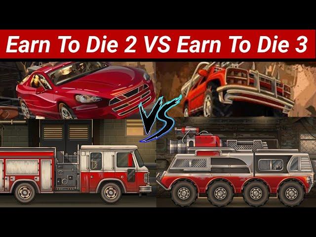 Earn To Die 2 VS Earn To Die 3 | WHICH IS BETTER?