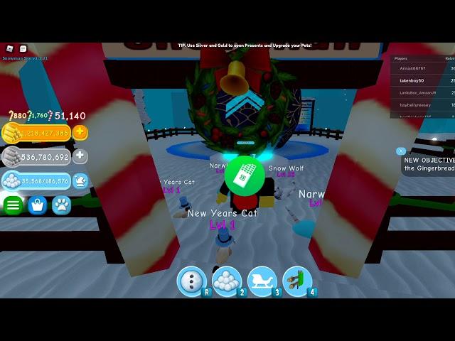 Roblox snowman simulator script