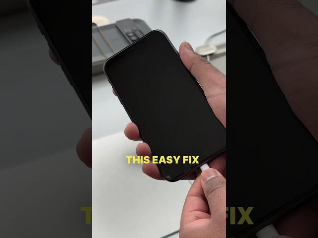 Fix a broken charger port in under 30 seconds! ⏰ #iphone #iphonefix