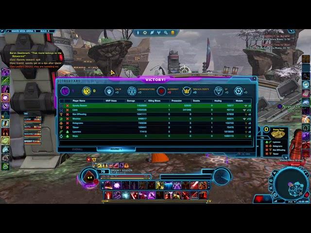 10K DPS Solo Ranked Arena: SWTOR 6.0 Deception Assassin PvP