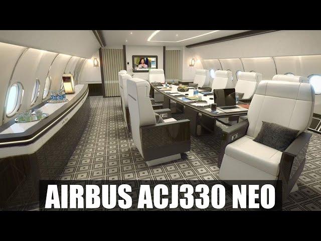 Inside Airbus ACJ330neo : A Fuel-Efficient and Versatile Performer private jet