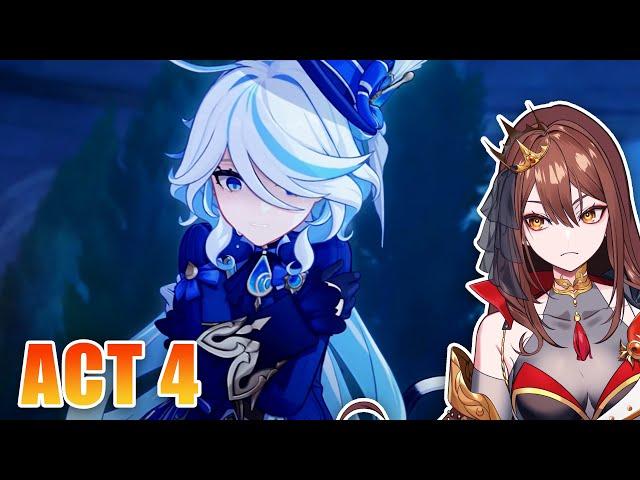 Fontaine Archon Quest Act 4 Playthrough and Reaction | Genshin Impact