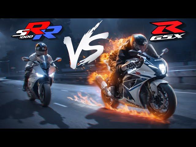 Suzuki GSX-R 1000 L7 2023 VS BMW S1000RR 2019/2017