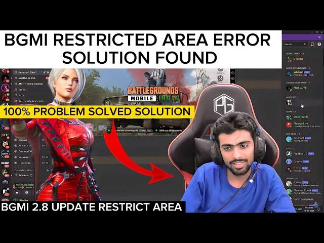 100% Solution Fix  BGMI Error Code: Restrict Area Update 3.1  No Bypass Update Bluestacks & Msi 