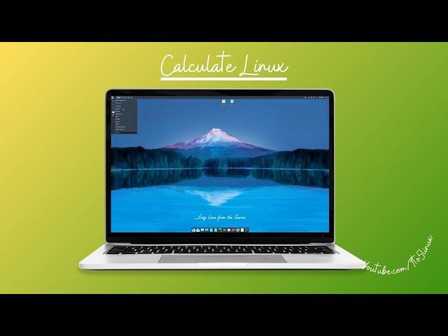 A First Look At Calculate Linux