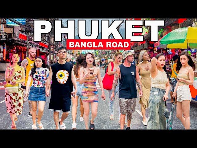 8K - Phuket Tour | Bangla Road | Patong Beach | Best of Phuket Island ️