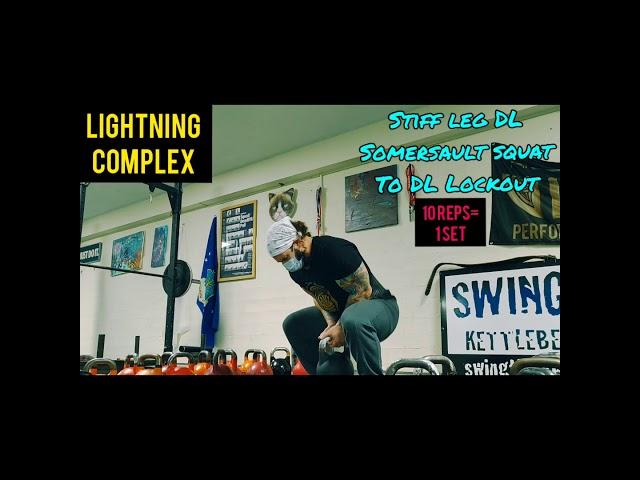 This Single Kettlebell Complex will LIGHT UP Your Legs ! THE "LIGHTNING COMPLEX"