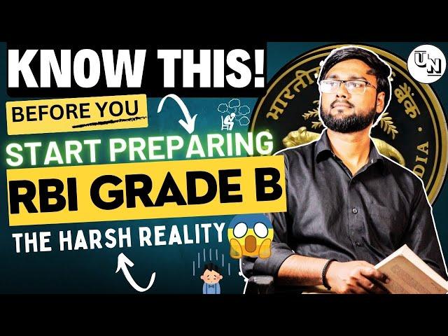 RBI Grade B 2024 | Harsh Reality of RBI Grade B Officer  | RBI Grade B Notification | UNleash RBI