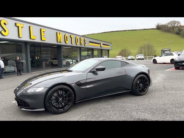 2021 ASTON MARTIN V8 VANTAGE 4.0 Grey Coupe with Carbon for sale Castle Motors