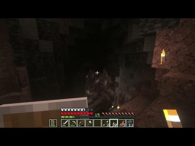 Minecraft but the caves sound and look cool