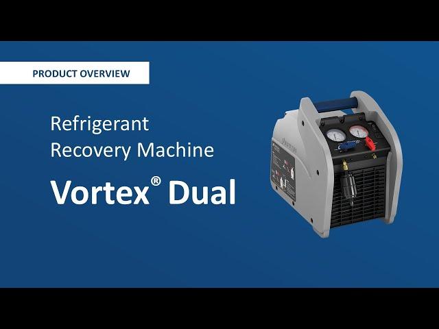 Refrigerant Recovery Machine | Vortex Dual