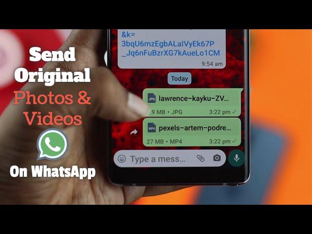 How to Send Large Video Files on WhatsApp! [Without Losing Quality]