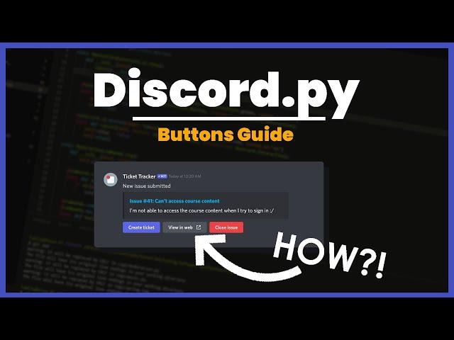 [NEW] Discord Buttons in Less than 9 Minutes Using Discord.PY