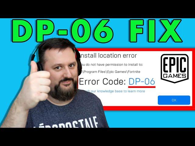 DP-06 Error Epic Games FIX With All Games [Fortnite, Rocket League, CyperPunk & GTA 5]