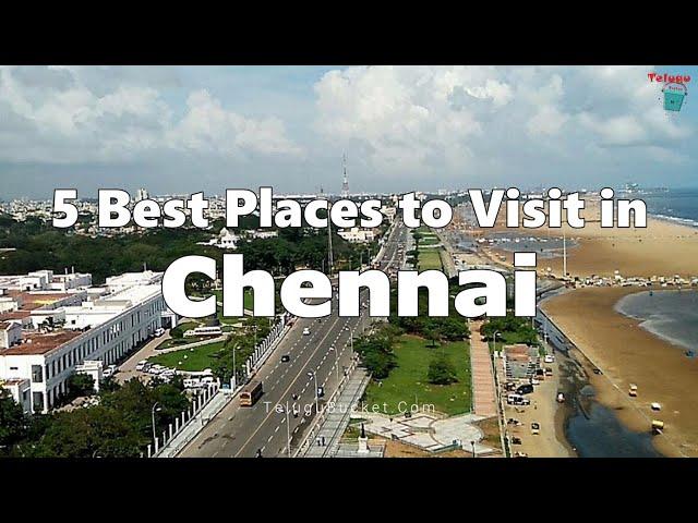 5 Best Places to visit in Chennai | Chennai Tourist Attractions | Telugu Bucket