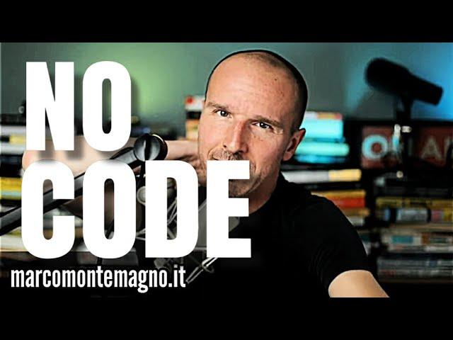 Creare app/siti ecc. senza saper nulla di programmazione (l'ascesa del movimento "no code")