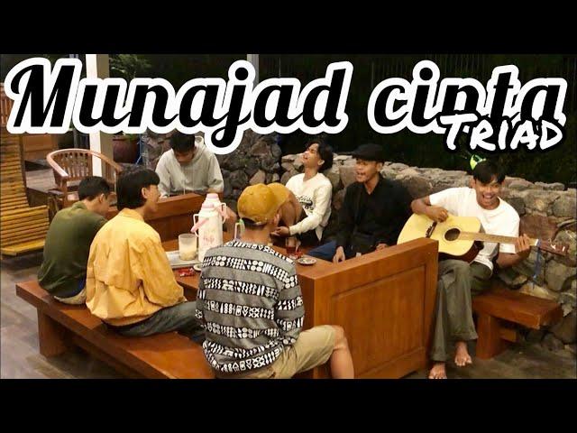 MUNAJAD CINTA - TRIAD || COVER JUMAWAN MUSIC