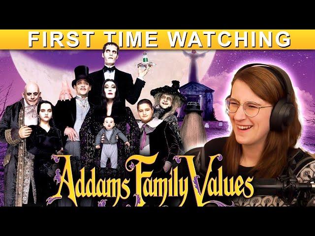 ADDAMS FAMILY VALUES | FIRST TIME WATCHING |  MOVIE REACTION!