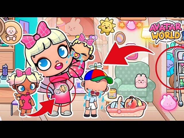 ROTINA DE UMA MÃE E 5 FILHOS | HISTORINHA AVATAR WORLD