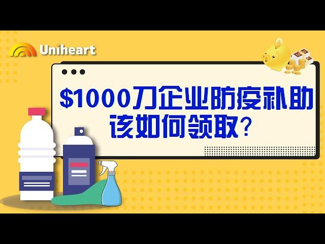 【加拿大疫情补贴-企业篇】买口罩政府给报销？！1000刀加拿大企业防疫补助来咯！录屏讲解，手把手带您领取福利金！