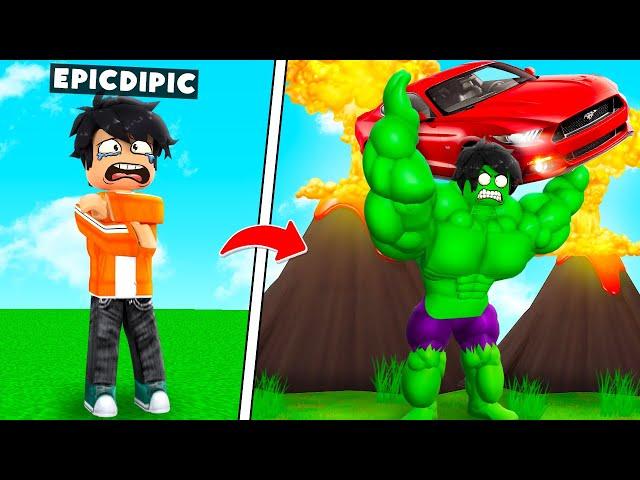 I Got HULK SUPER Strength In Roblox !!!