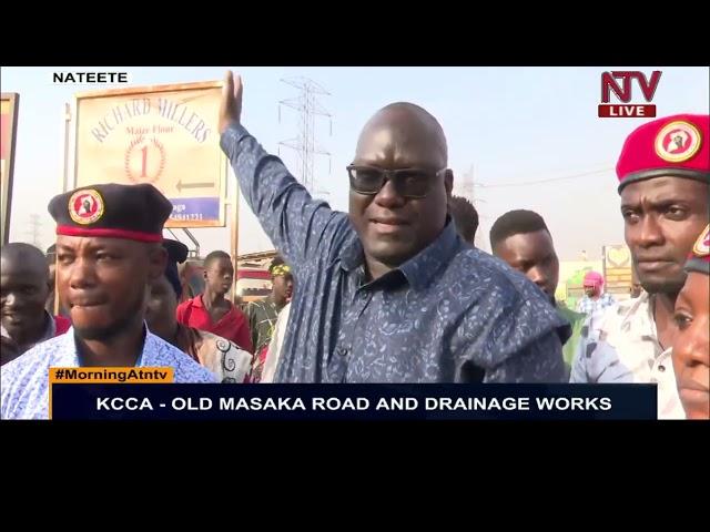 ON THE GROUND : KCCA  Old Masaka road and drainage works