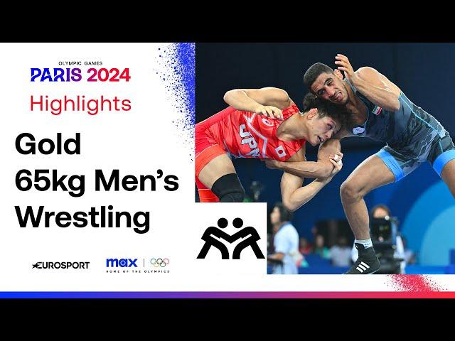 Kotaro Kiyooka WINS Japan Gold Medal  Men's Wrestling Freestyle 65kg #Paris2024