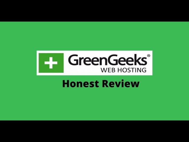 GreenGeeks Hosting Review 2020