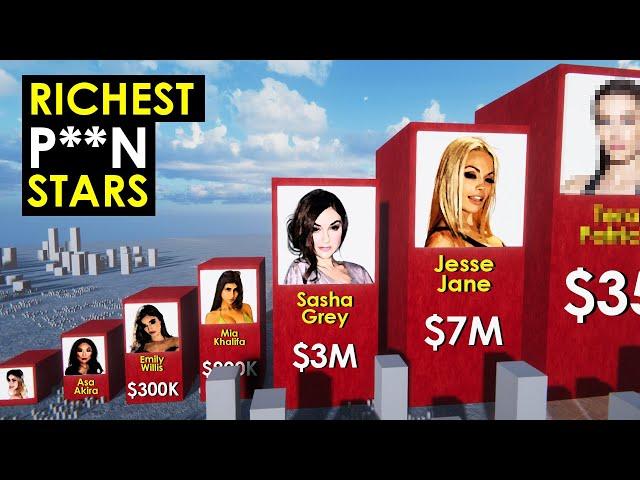 Comparison: Richest Pornstars of The World 2022