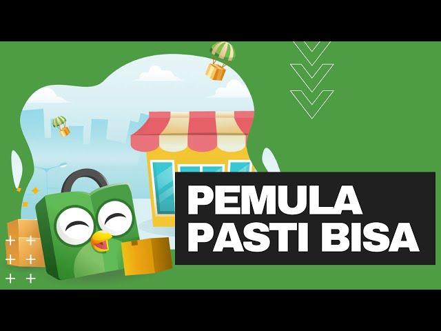 Cara buka toko di Tokopedia lewat hp - tutorial pemula