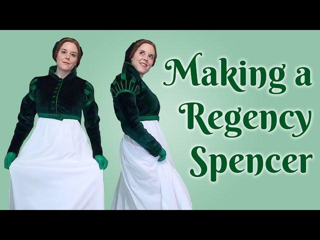 Making a Jane Austen Regency Spencer