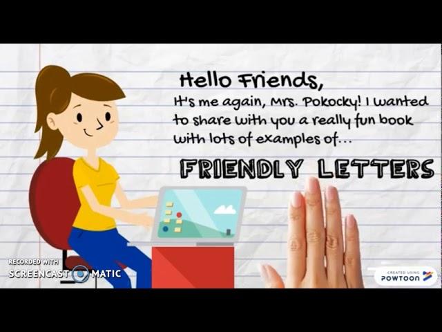 Flipped Lesson - Grade 2: Writing Friendly Letters