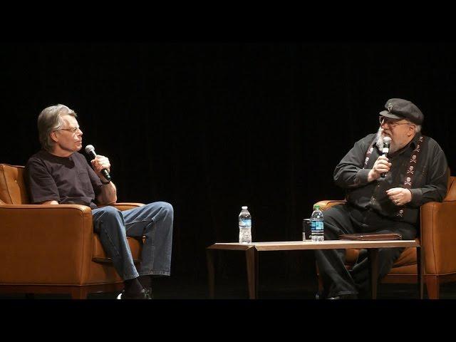 George RR Martin and Stephen King