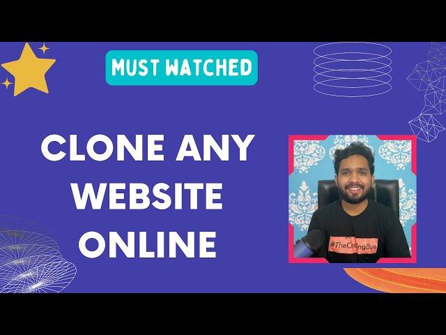 How To Clone Any Website Online | Free Website Code