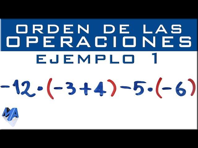 Operaciones combinadas con números enteros | Suma, resta, multiplicación, división y paréntesis