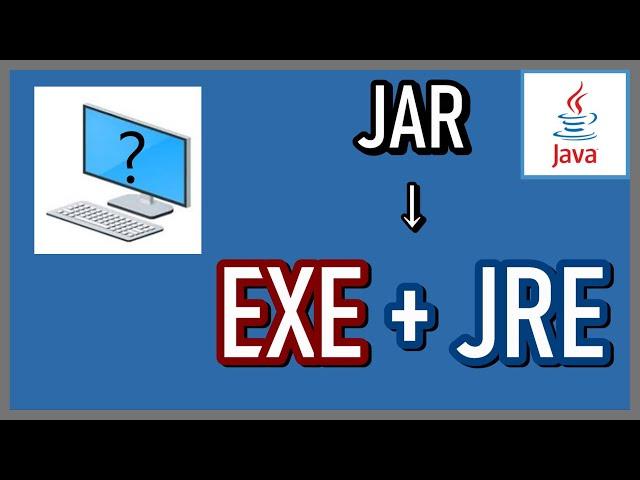 How to Convert/Wrap JAR into EXE file and Bundle JRE - Java Extra 33