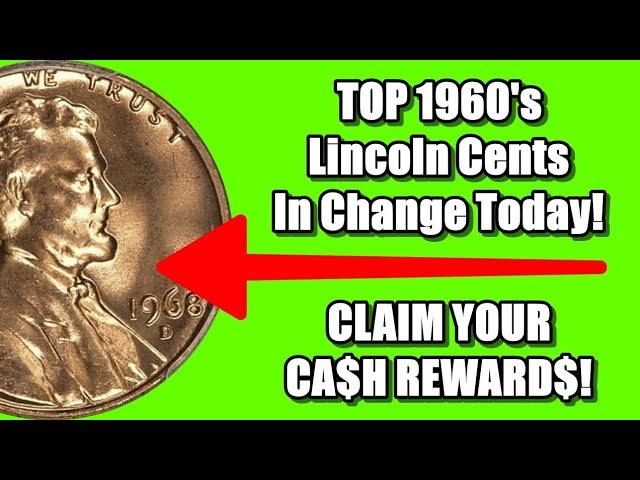 GUARANTEED CA$H REWARD$! Look For These HIGH DEMAND 1960's Lincoln Cents RIGHT NOW!