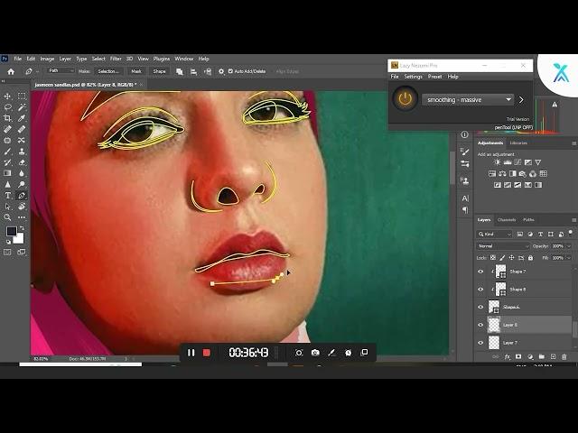 Creating a Vector Illustration of Jasmine Sandlas | Speed Art Tutorial | Shallu Narula