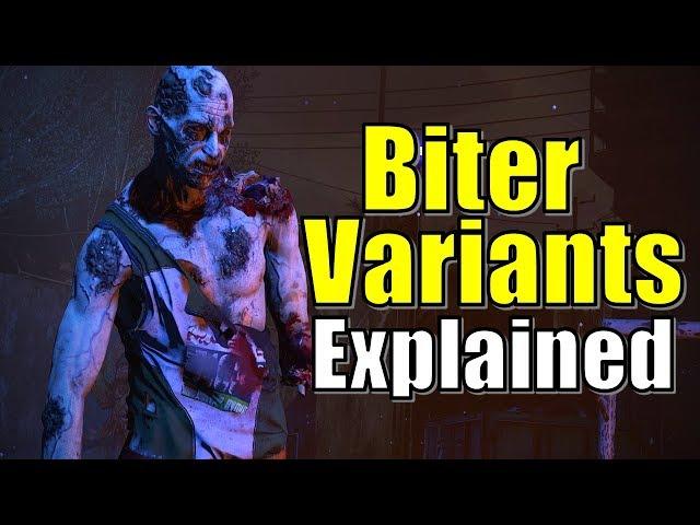 Dying Light Biter Variants Explained | Night Walkers, Toxic, Greys, Enhanced and Scientists Lore