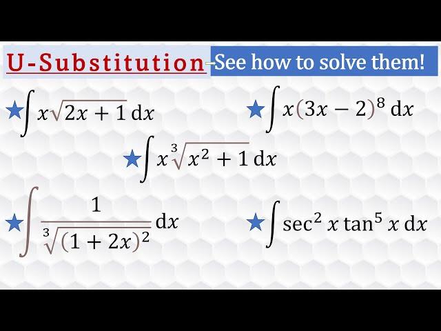 U-Substitution 5-sample video