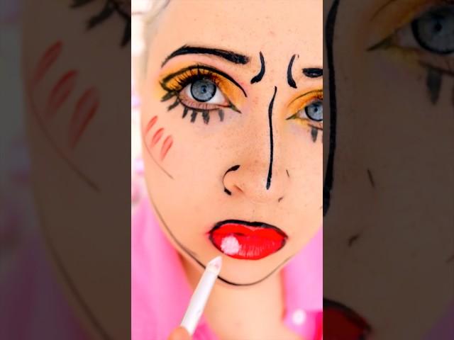 Barbie teaches me how to makeup #beauty #makeup #shadow #lipstick #arrow #eyeliner #lifehacks