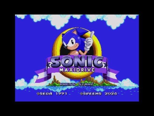 Sonic Hack Longplay - Sonic Maxidrive