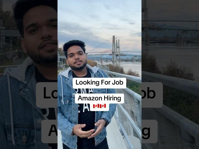 Job In Canada  || Amazon Hiring #jobs #canada #amazon #amazonhiring #internationalstudents