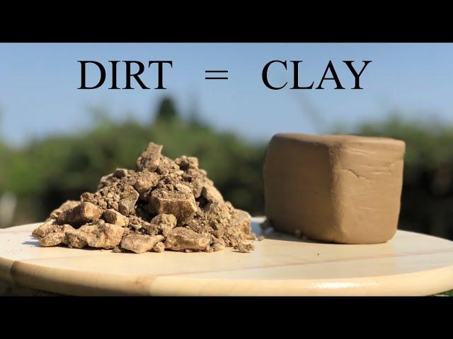 How To Make Clay From Dirt