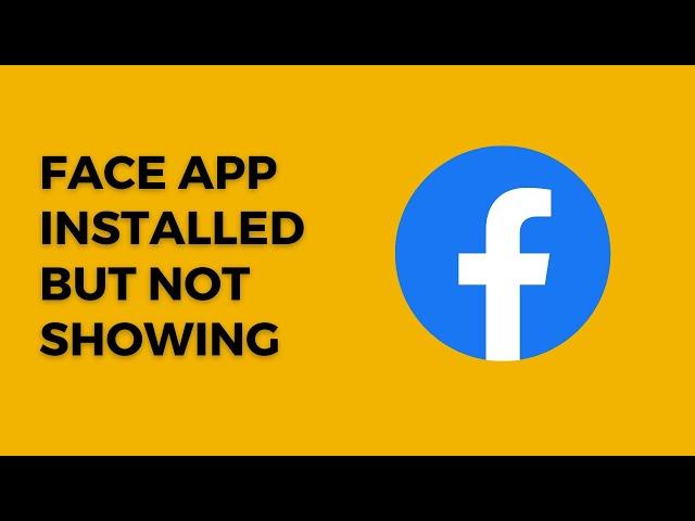 How to Fix if Facebook app has disappeared or not showing in Samsung device