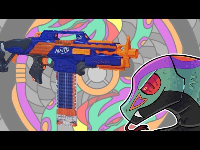 The Nerf Rapidstrike is a timeless masterpiece