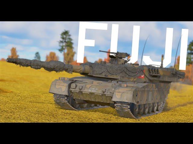 Fastest Reload Speed In the WorldㅣWar Thunder Type 90 (B) "Fuji"ㅣUHQ 4K