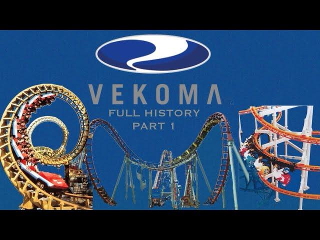 Vekoma Rides Full Roller Coaster History Part 1 - Loopings (1979-1989)