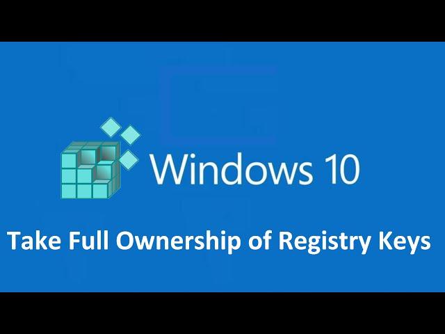 how to take ownership permission of a registry key in windows 10 - Howtosolveit