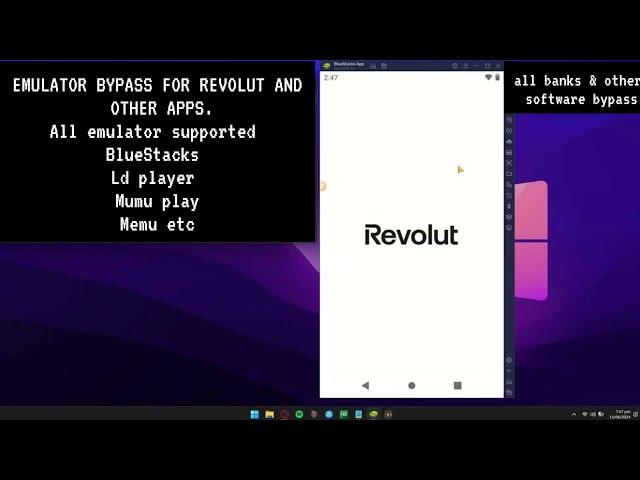 Revolut & Cashapp bypass for emulator ,| How to make Emulator bypass for Cashapp , Revolut ️